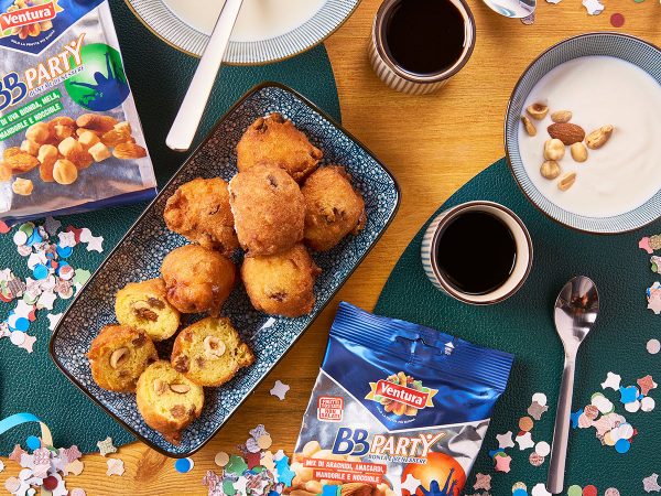 Dolce Carnevale: la ricetta delle frittelle con Frutta Secca
