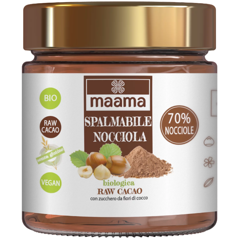 Crema spalmabile alla nocciola Maama