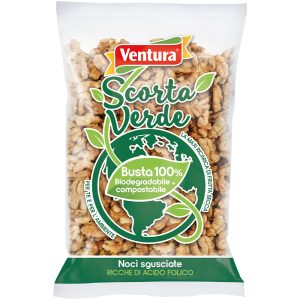 noci sgusciate scorta verde ventura busta compostabile