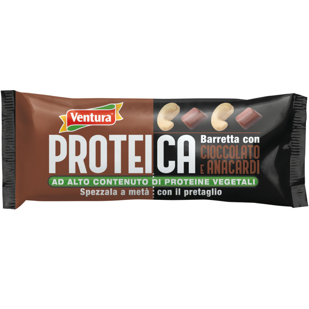 Barretta Proteica di Frutta Secca al Cioccolato
