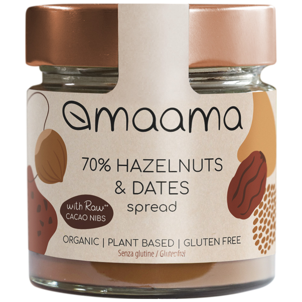 Crema spalmabile alla Nocciola <span>con Datteri e nibs di Cacao</span>