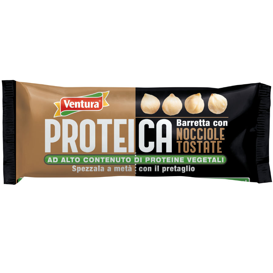 Barretta Proteica con Nocciole tostate